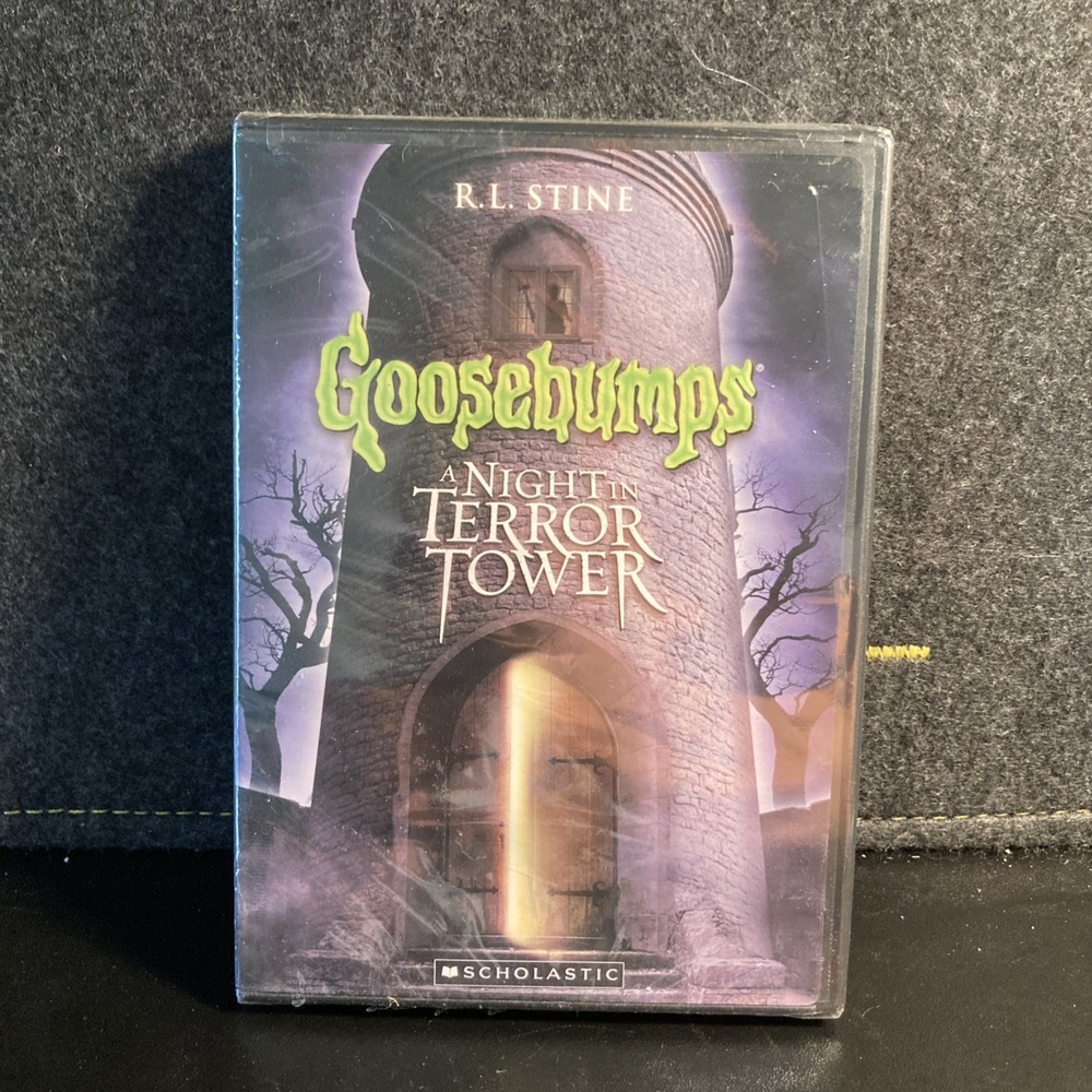 Goosebumps A Night in Terror Tower DVD R.L. Stine Scholastic 2008 NEW SEALED